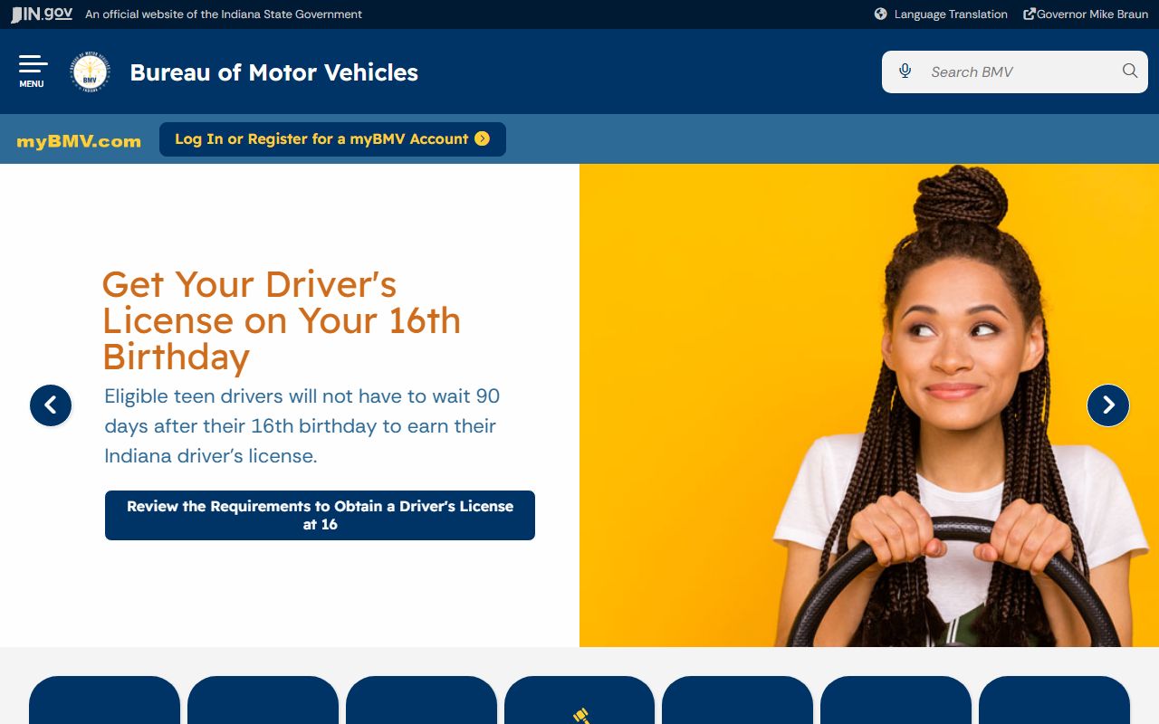 Wells County traffic court records Indiana BMV driver record source